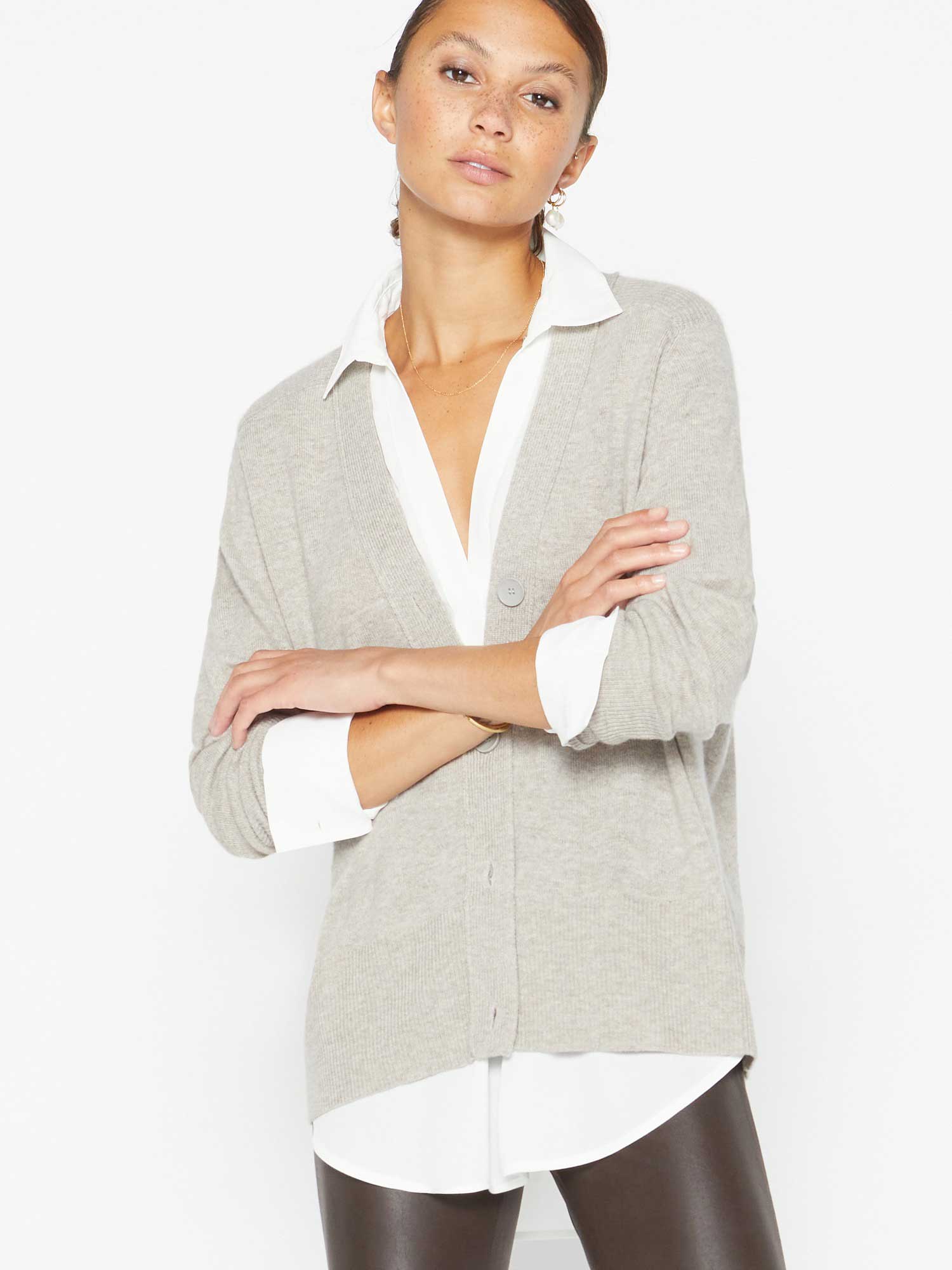 THE CALLIE LAYERED LOOKER CARDIGAN